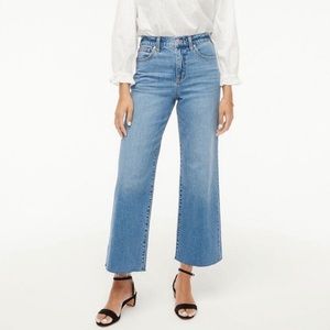 J. Crew Factory Women's Wide-Leg Crop Jeans Size 28 New With Tags!